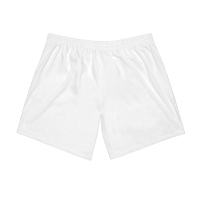 Men's Elastic Gym Shorts - Comfortable and flexible shorts designed for workouts and active use, featuring an elastic waistband for a snug fit during exercises.