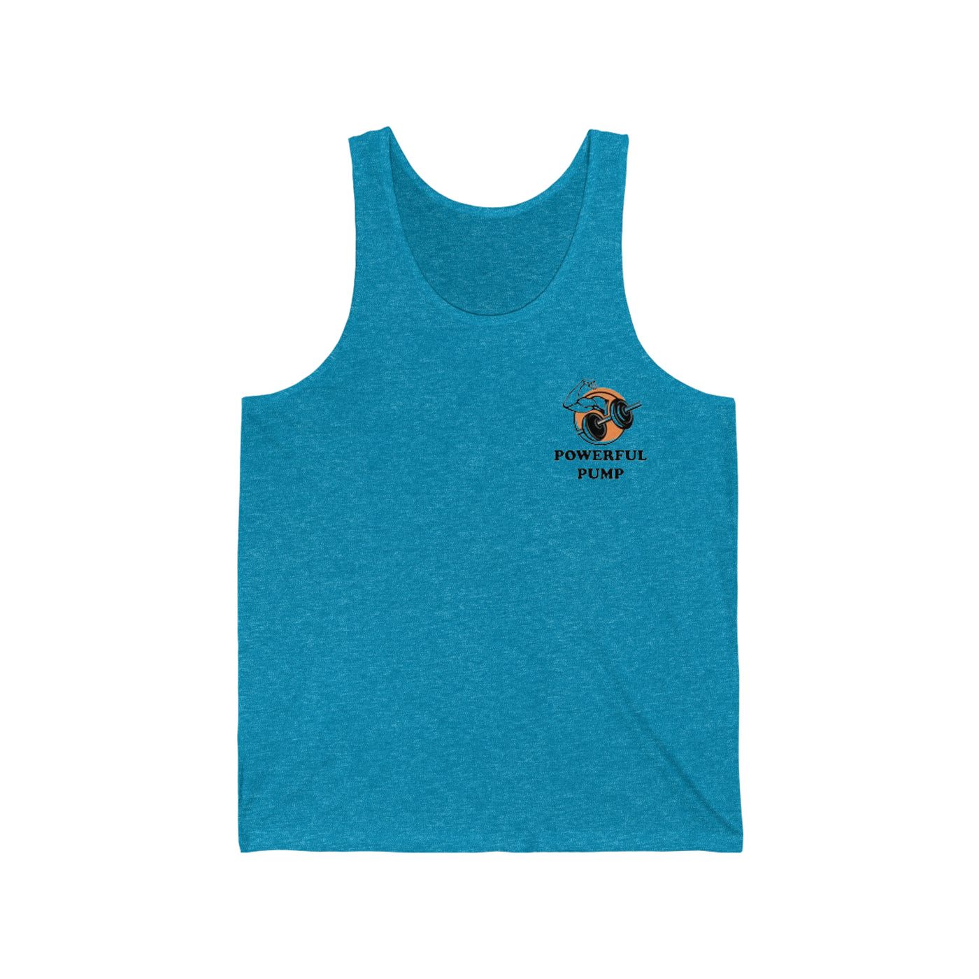 Unisex Fitness Tank - Sleeveless and versatile tank top suitable for both men and women during various fitness activities and workouts.