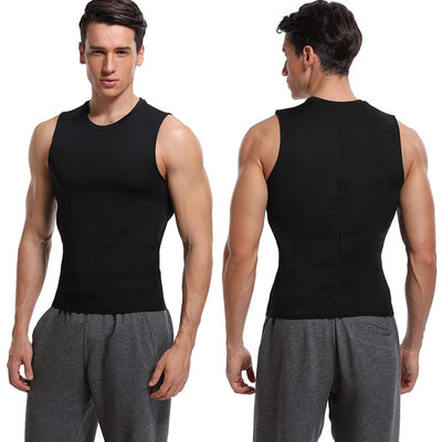  Gym Men's Sports Vest Top Wrap Up - Sleeveless athletic top designed for men, suitable for workouts and sports activities, providing comfort and support during exercises.