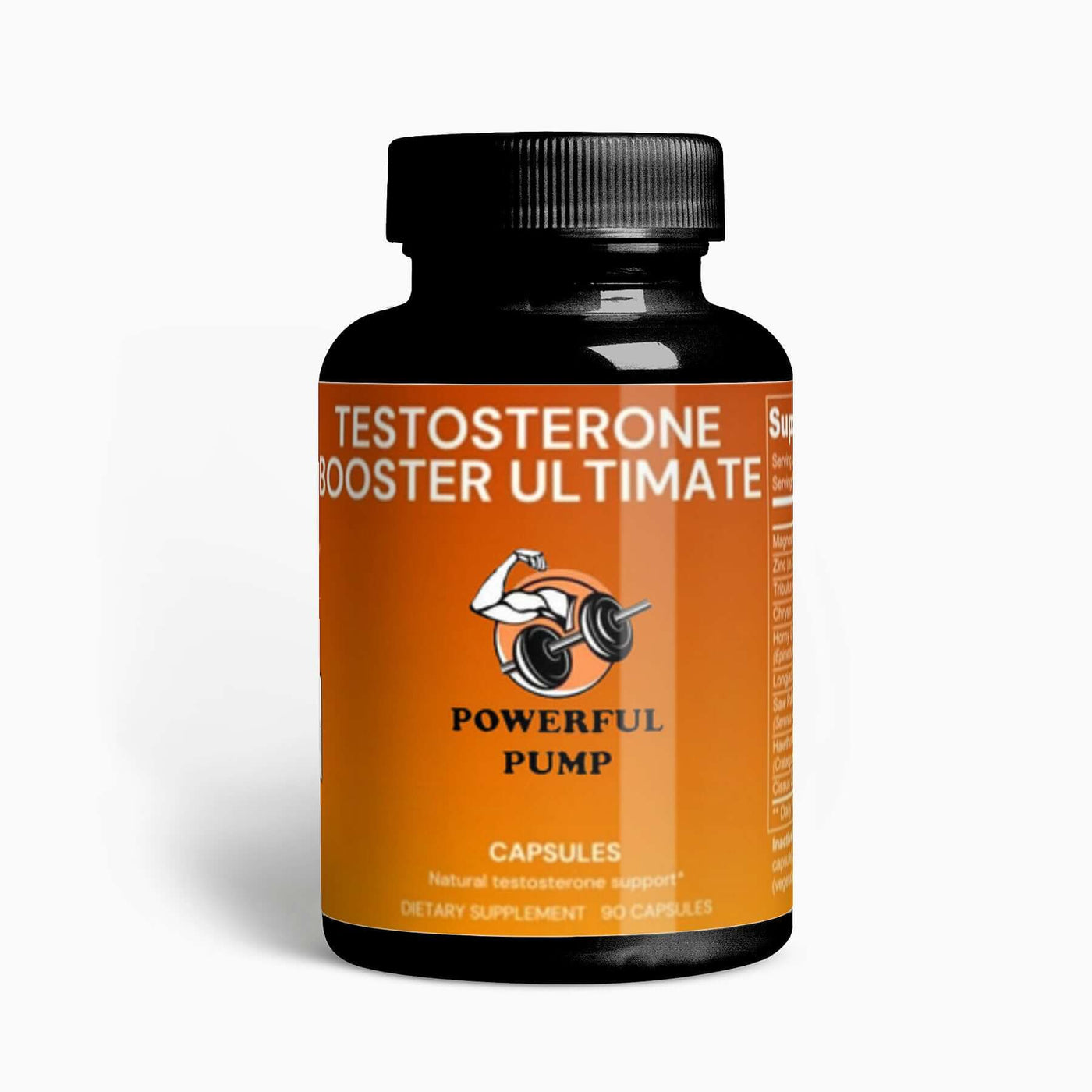 Testosterone Booster: Powerful testosterone-boosting supplement for enhanced vitality, muscle strength, and overall men's health support.