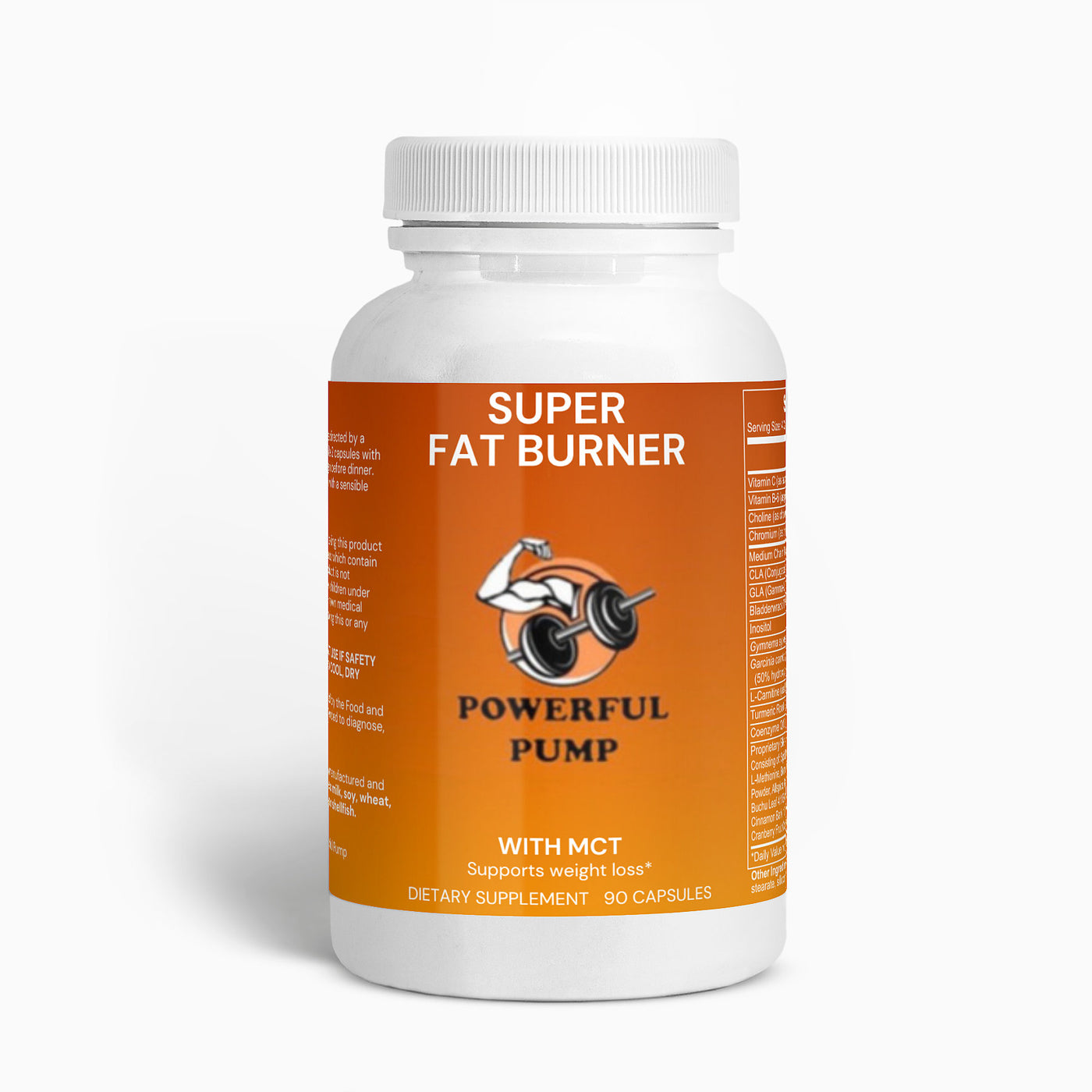 Super Fat Burner with MCT - Boost metabolism and enhance fat burning for effective weight management.